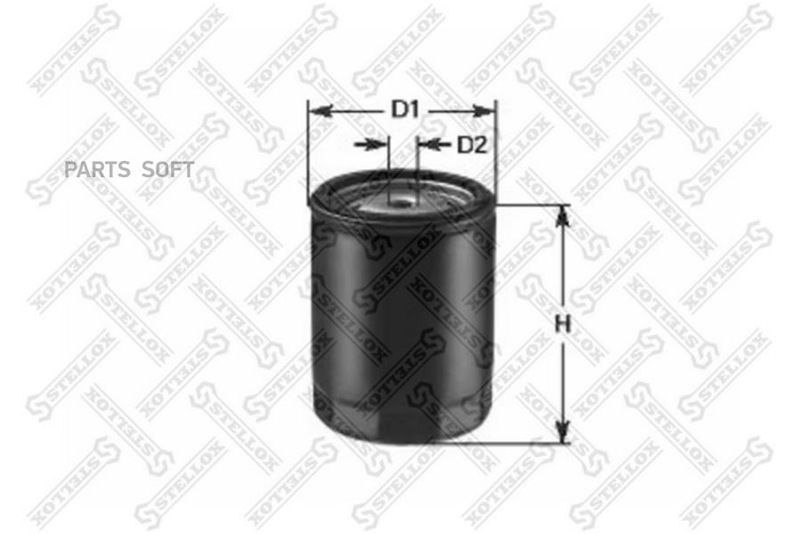 

20-50023-sx_фильтр масляный volvo f10/12/16/fh12/16/740-960 2.0-2.9 84>, toyota corolla