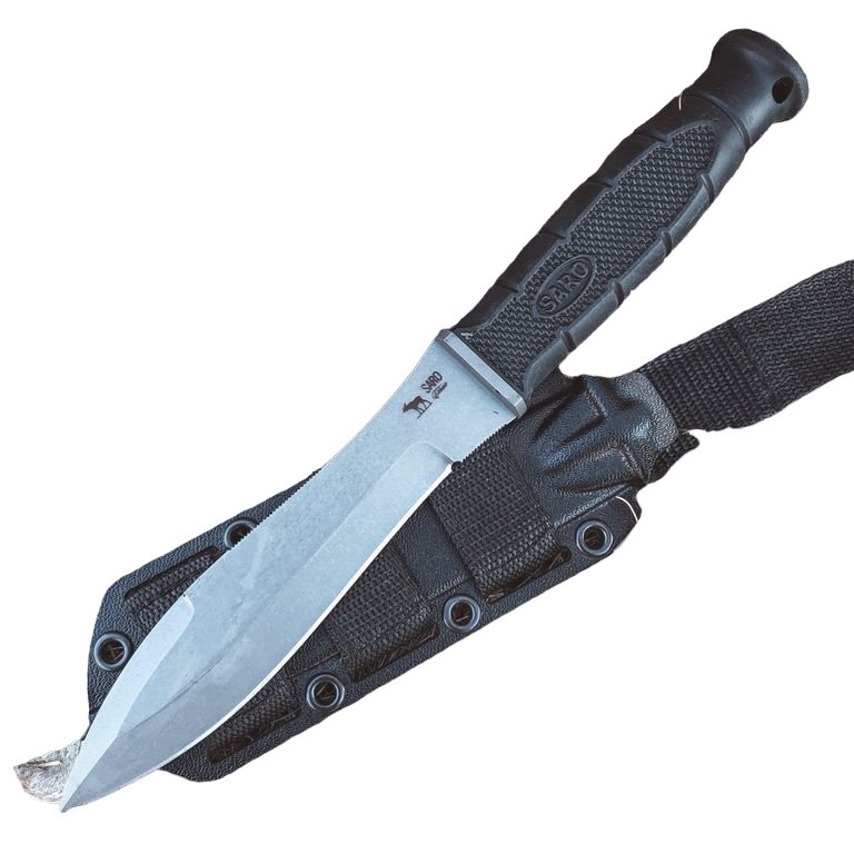 Нож Saro Нерпа Н/Р, сталь AUS6, ножны ABS