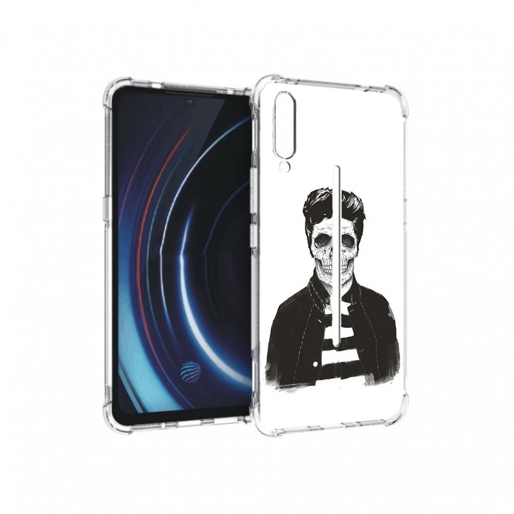 

Чехол MyPads Tocco для Vivo iQOO скелет (PT226955.389.604), Прозрачный, Tocco