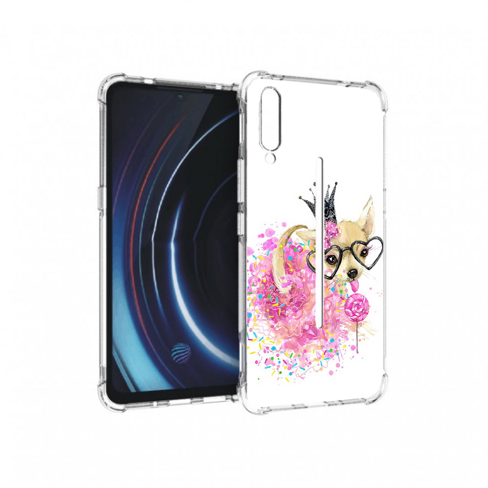 

Чехол MyPads Tocco для Vivo iQOO сладкая принцесса (PT226955.389.606), Прозрачный, Tocco