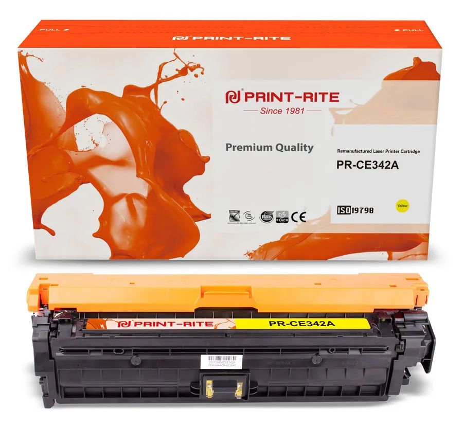 

Картридж для лазерного принтера Print-Rite TRHE96YPU1J (PR-CE342A) желтый, совместимый, TRHE96YPU1J