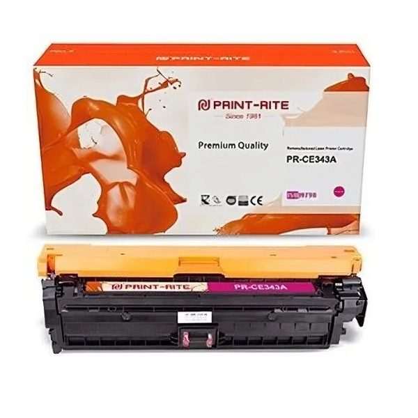 

Картридж для лазерного принтера Print-Rite TRHE97MPU1J (PR-CE343A) пурпурный, совместимый, TRHE97MPU1J