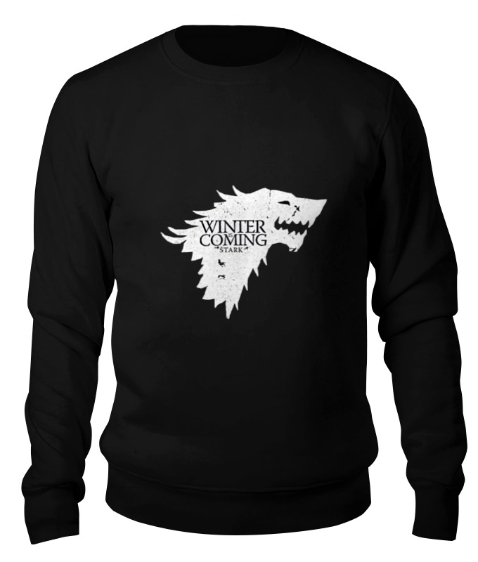 

Свитшот унисекс Printio House stark (game of thrones) черный L, House stark (game of thrones)