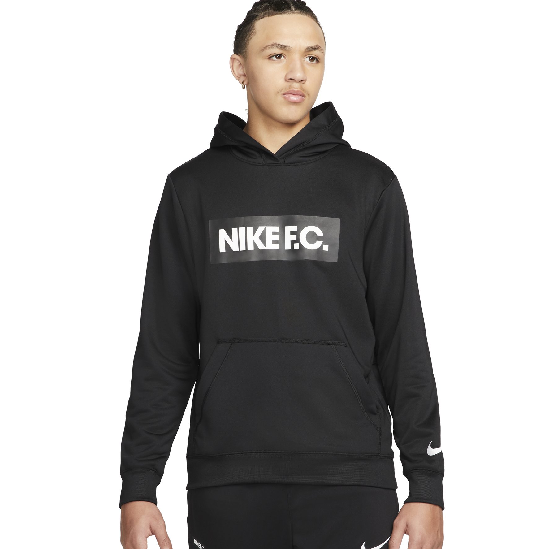 Худи мужское Nike M F.C. Libero Hoodie черное L