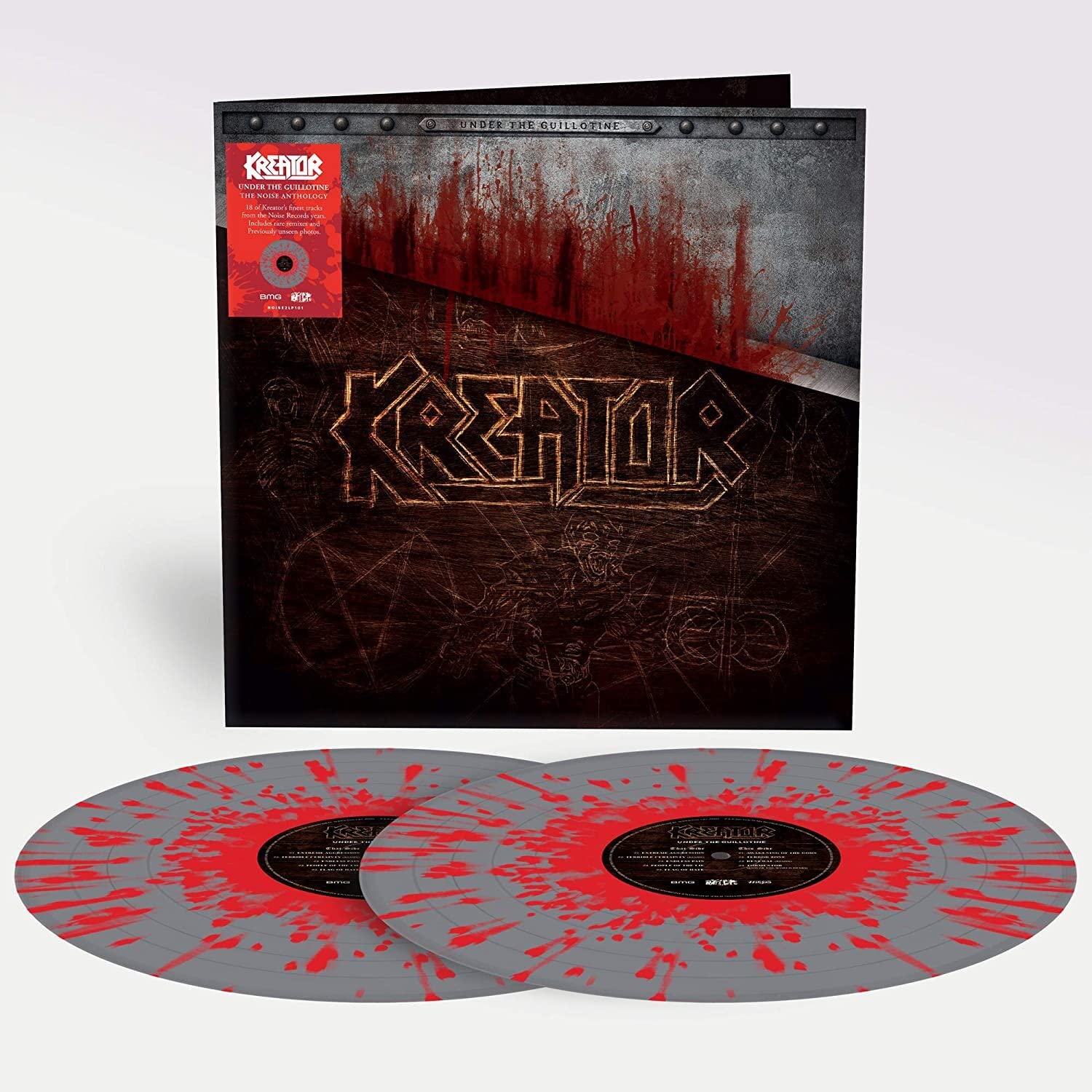 

Виниловая пластинка Kreator Under The Guillotine (Grey W/ Red Splatter) (2LP)