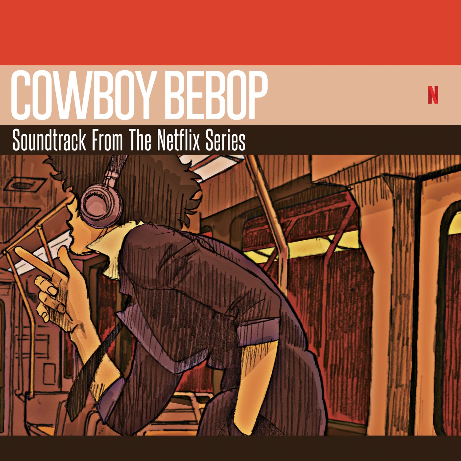 Виниловая пластинка OST Cowboy Bebop (Red/Orange Marbled) (2LP)