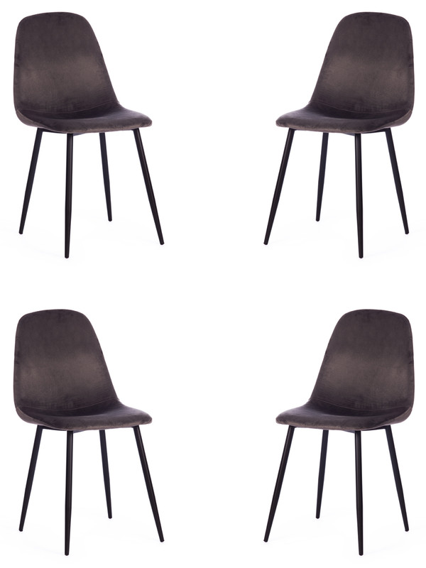 

Стул TetChair BREEZE (mod. 4724), светло-серый/черный, BREEZE