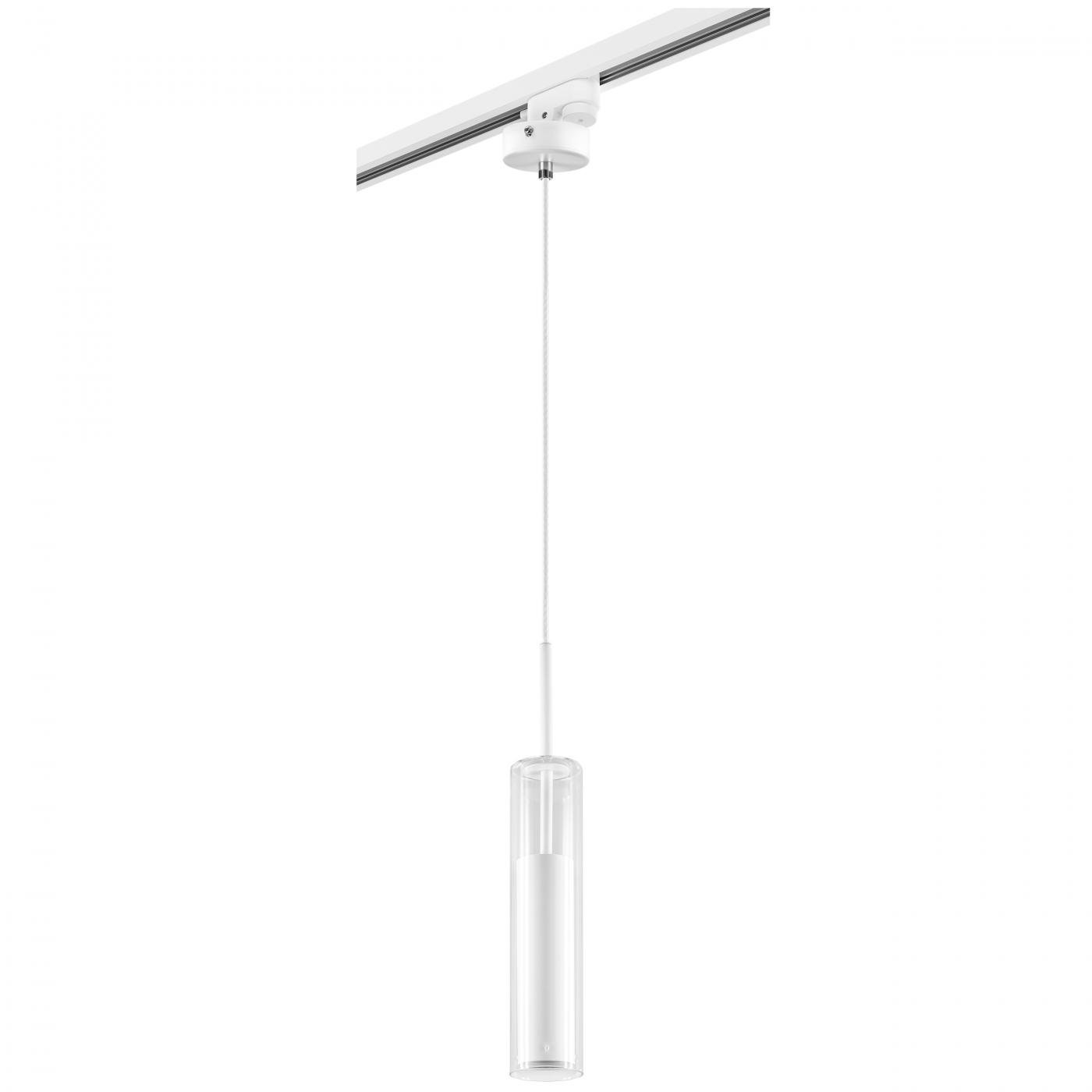 фото Lightstar трековый светильник lightstar cilino l1t756016 белый