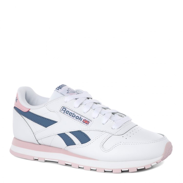 фото Кроссовки женские reebok cl lthr белые 35 eu