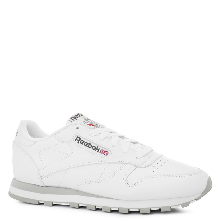 фото Кроссовки женские reebok cl lthr белые 35 eu