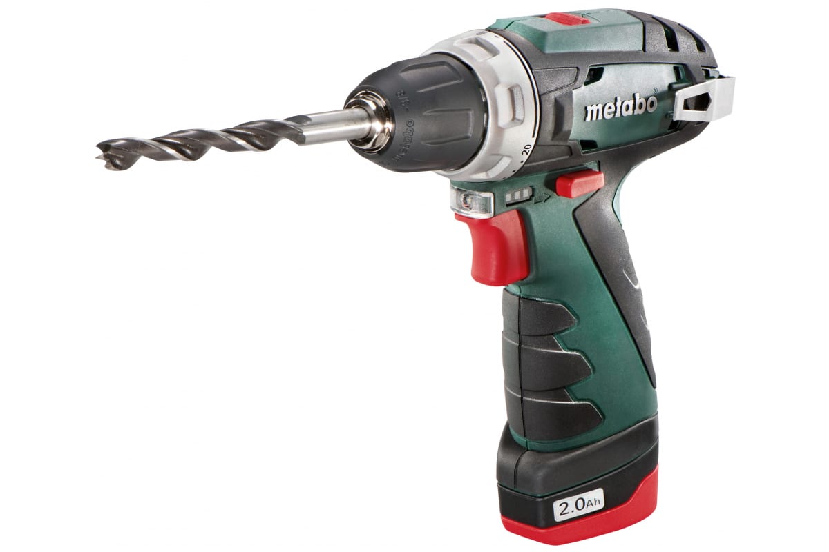 Дрель-шуруповерт Metabo PowerMaxx BS Basic (600080500) Аккумуляторная, От аккумулятора, 12