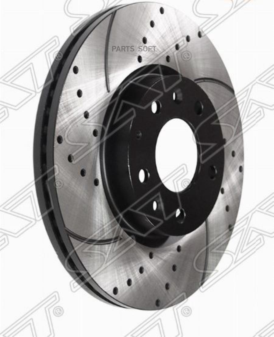 

SAT Комплект дисков тормозных передний перфорированные MAZDA 6 GH 07-