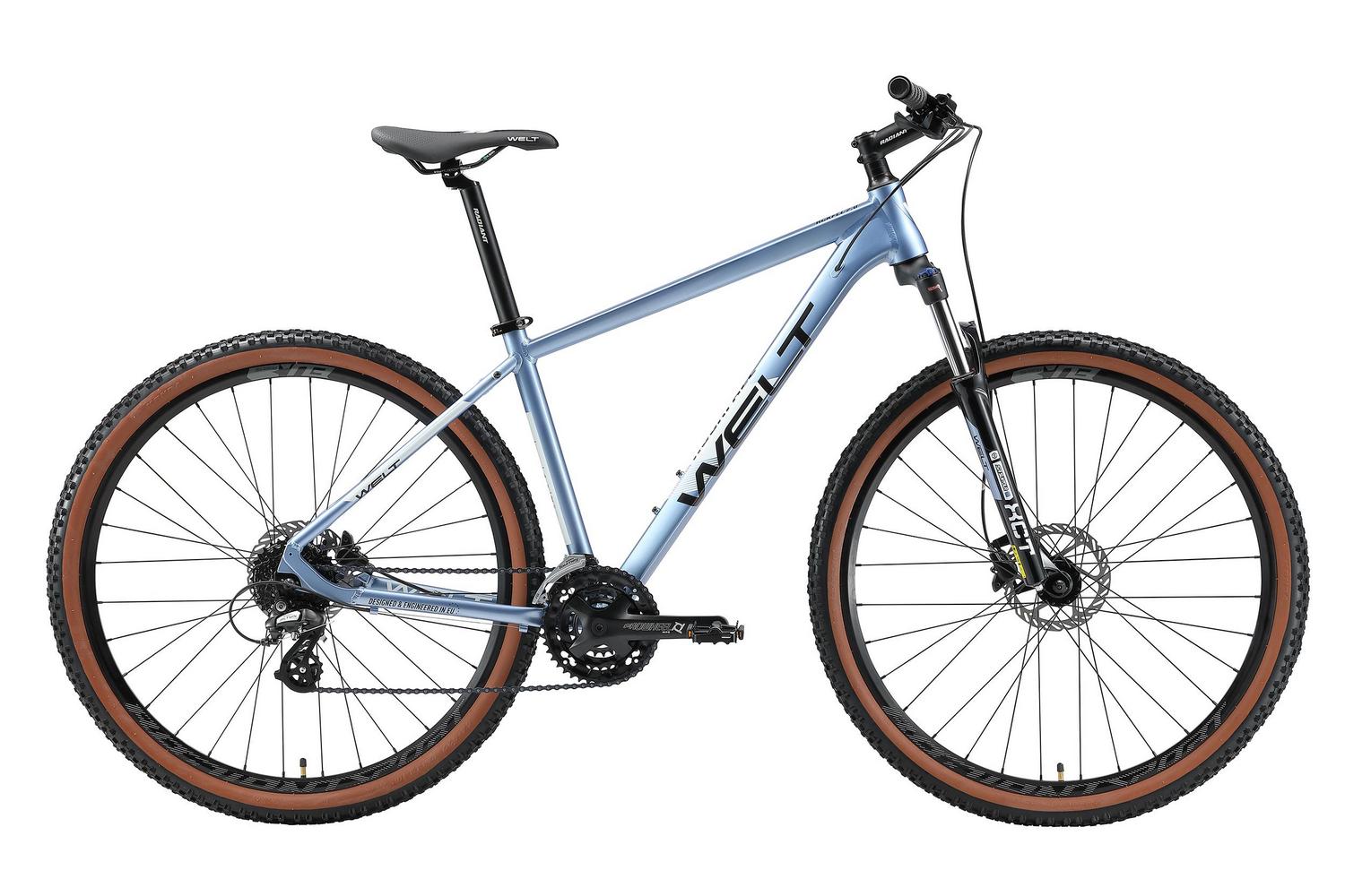 Велосипед Welt Rockfall 2.0 29 2021 L metal blue