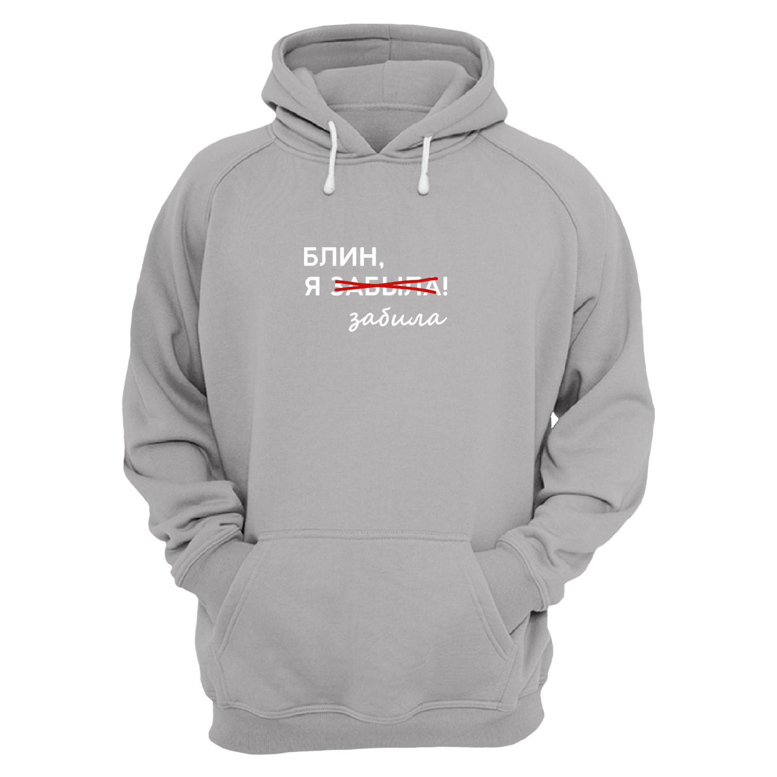 

Худи женское SHARP&CUT CFF046393 серое 52 RU, Серый, CFF046393