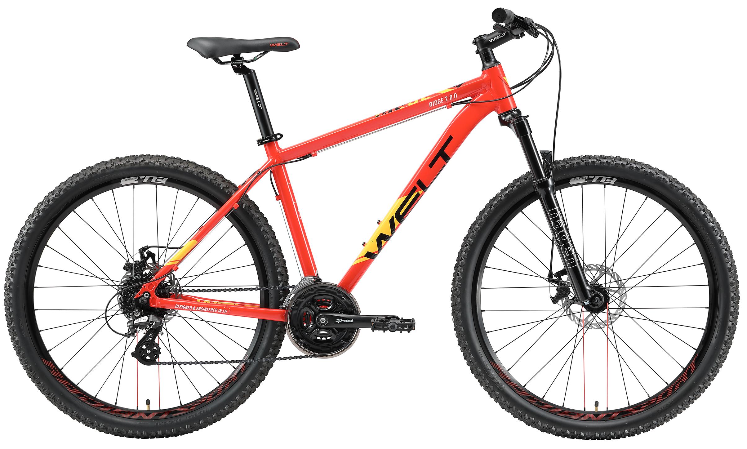Велосипед Welt Ridge 2.0 D 29 2021 XL fire red