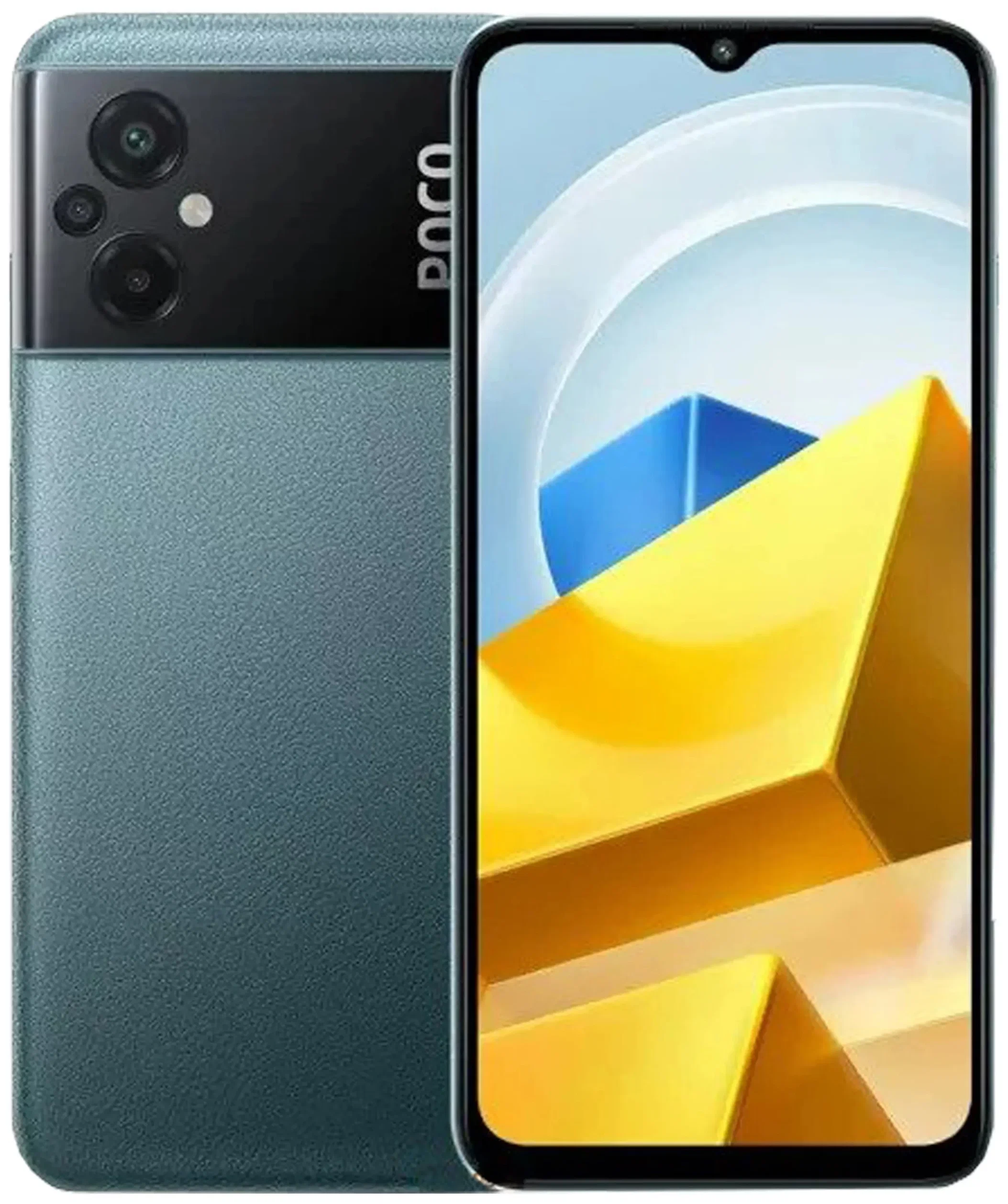 

Смартфон Poco M5 4G 4/128GB зеленый (cfhh688g9), Poco M5 4G