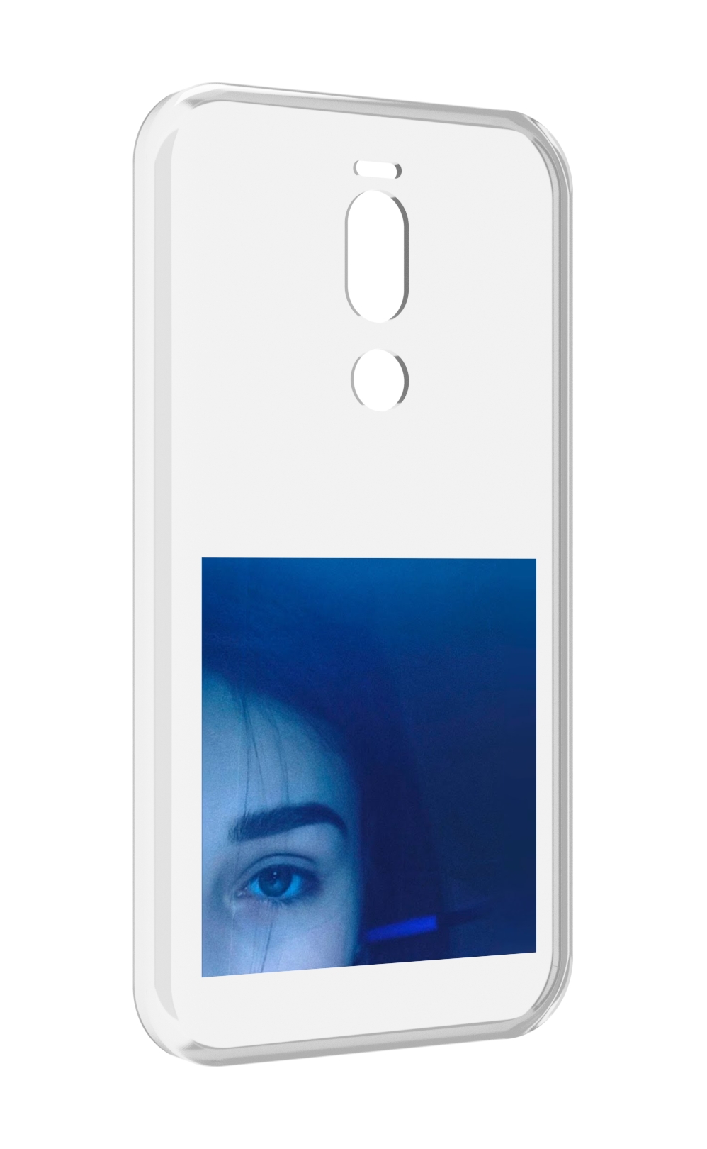 

Чехол Mypads Hate Love Face Для Meizu X8, Прозрачный, Tocco