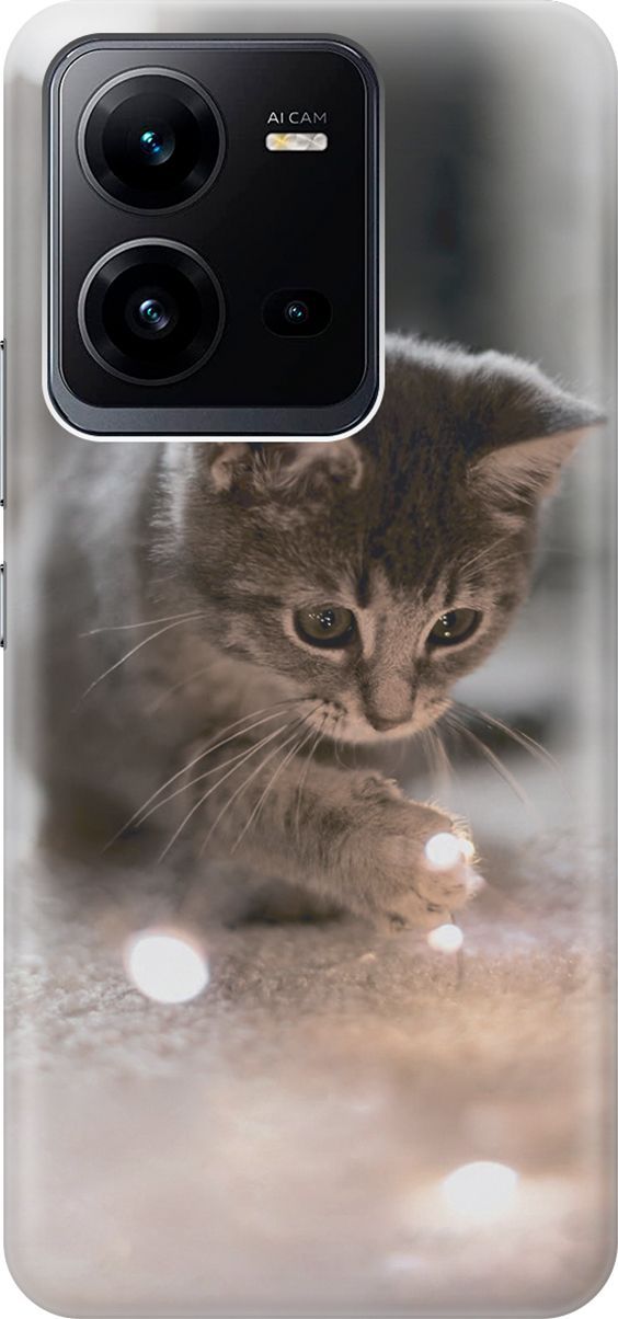 Силиконовый чехол на Vivo V25 5G 
