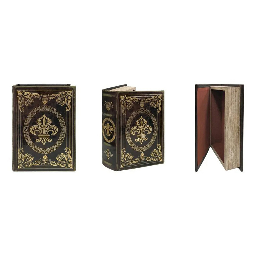 фото Шкатулка-книга royal gifts 21x13x5 см коричневая