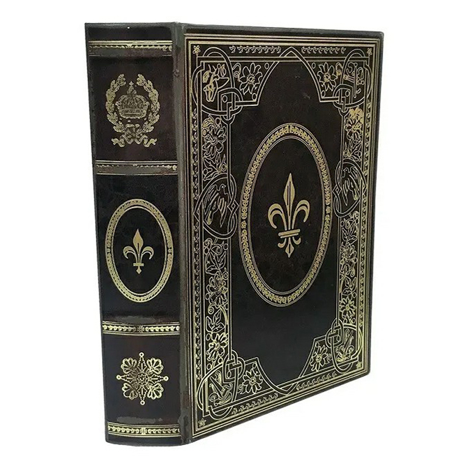 Шкатулка-книга Royal gifts 33x22x7 см коричневая