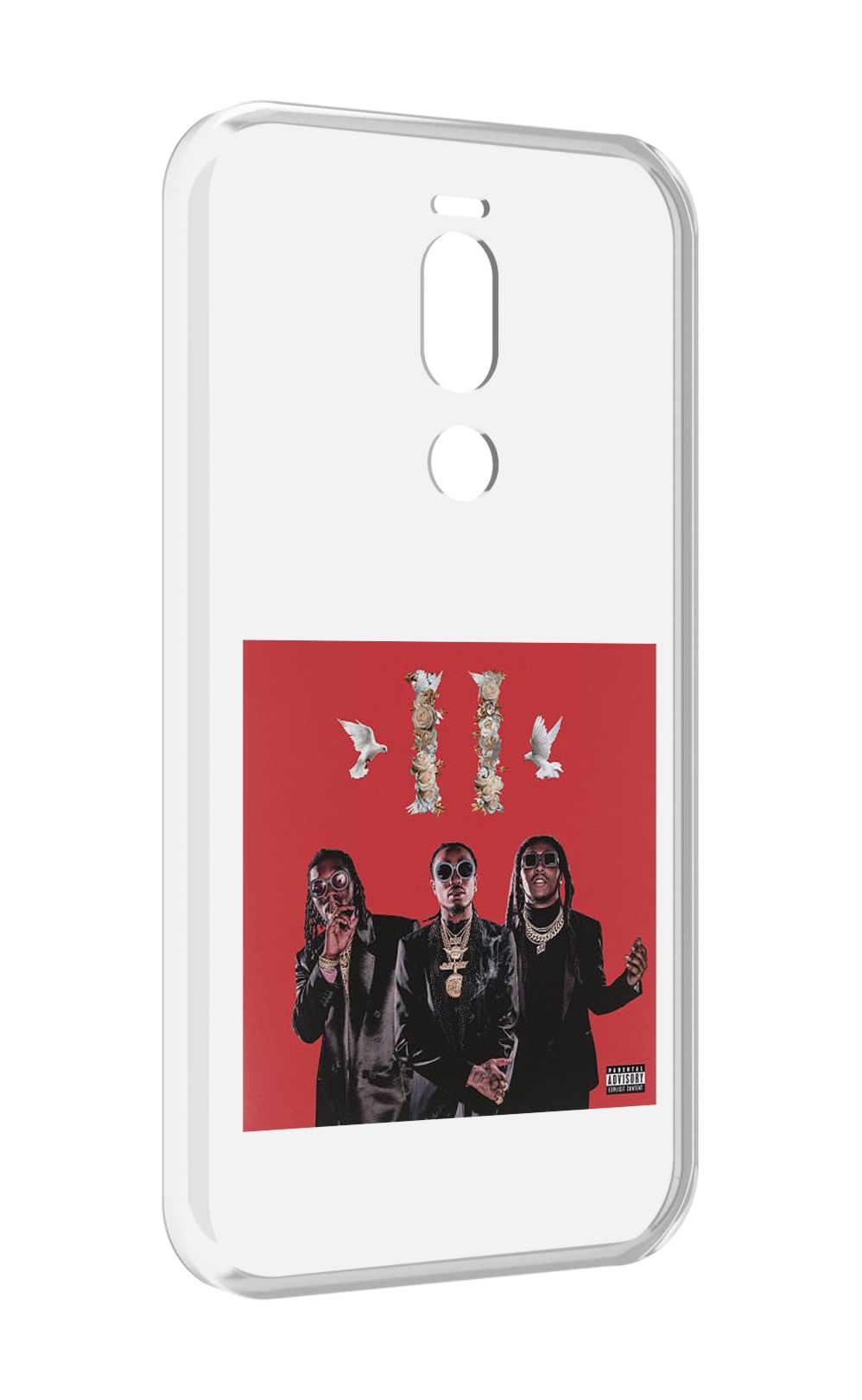 

Чехол Mypads Migos - Culture Ii Для Meizu X8, Прозрачный, Tocco