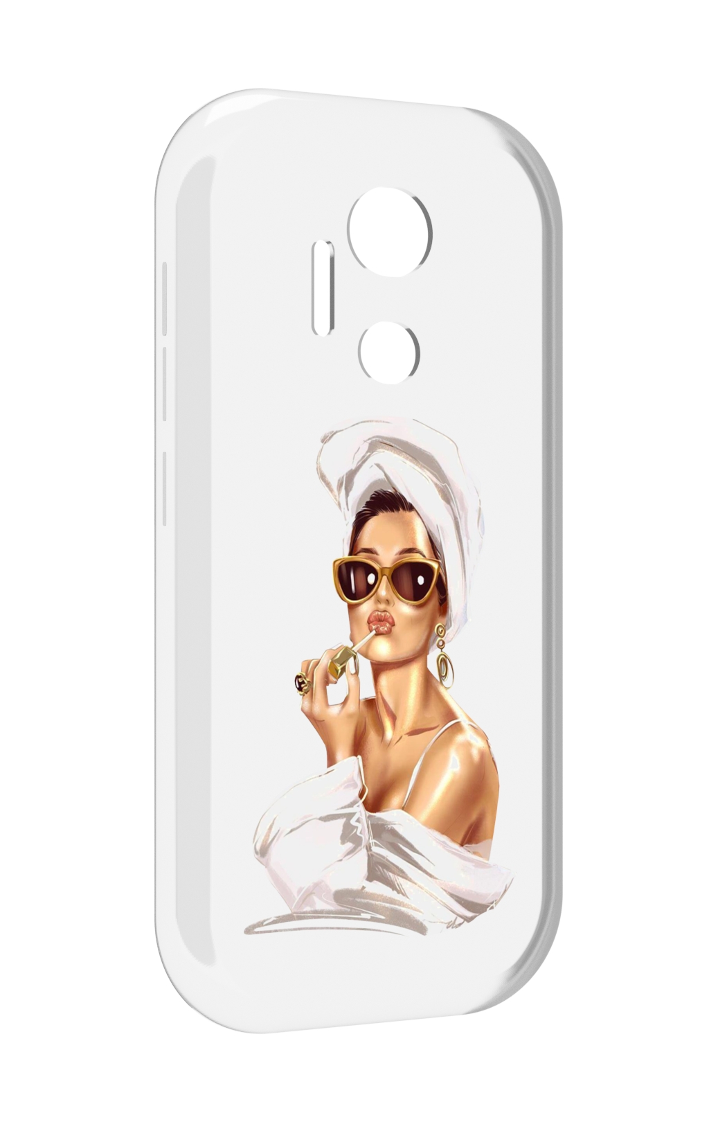 

Чехол MyPads Девушка-утром женский для doogee x97 pro, Прозрачный, Tocco