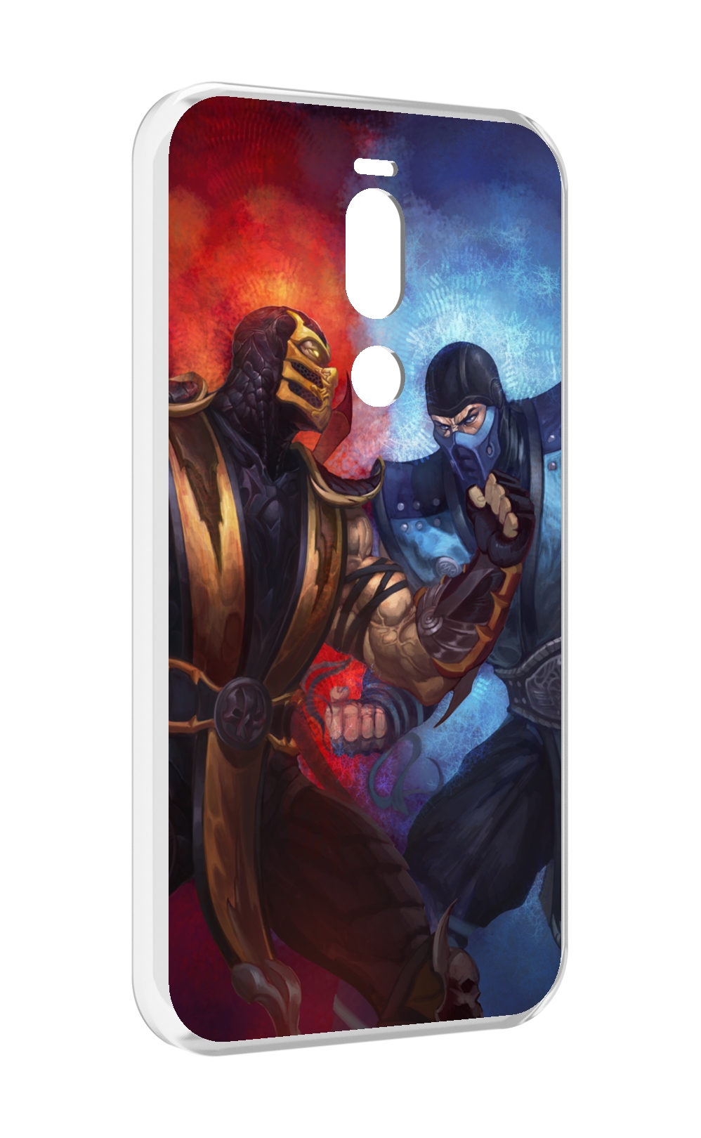 

Чехол Mypads Mortal Kombat Art Для Meizu X8, Прозрачный, Tocco