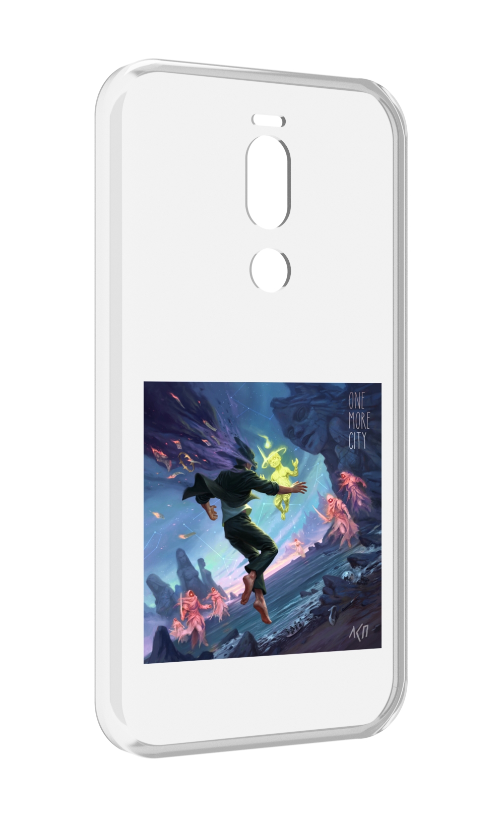 

Чехол Mypads One More City Лсп Для Meizu X8, Прозрачный, Tocco