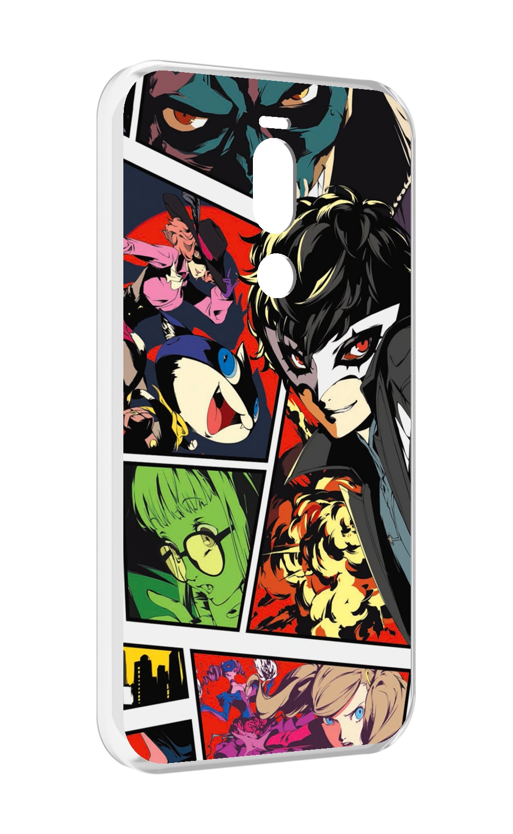 

Чехол Mypads Persona 5 Art Для Meizu X8, Прозрачный, Tocco
