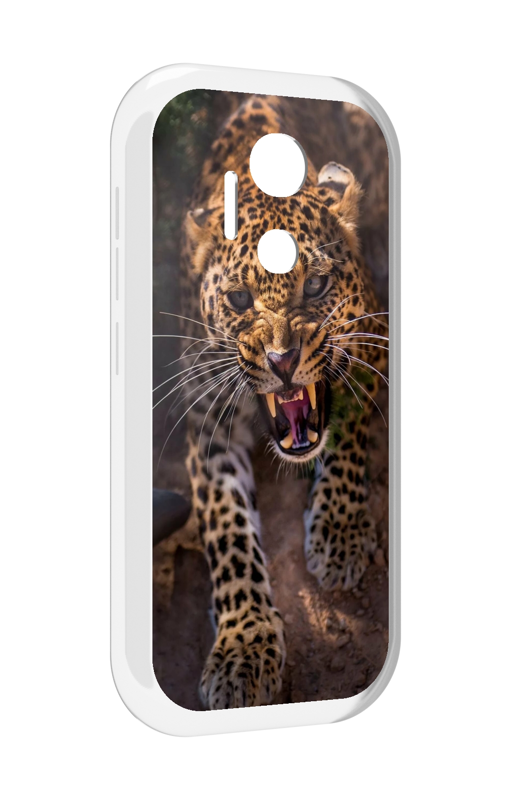

Чехол MyPads Злой-гепард для doogee x97 pro, Прозрачный, Tocco