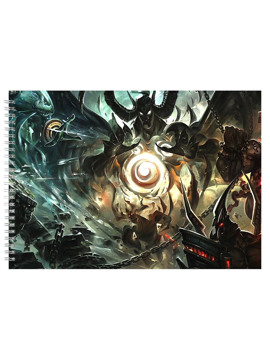 

Альбом для рисования DRABS Dota и огненный шар