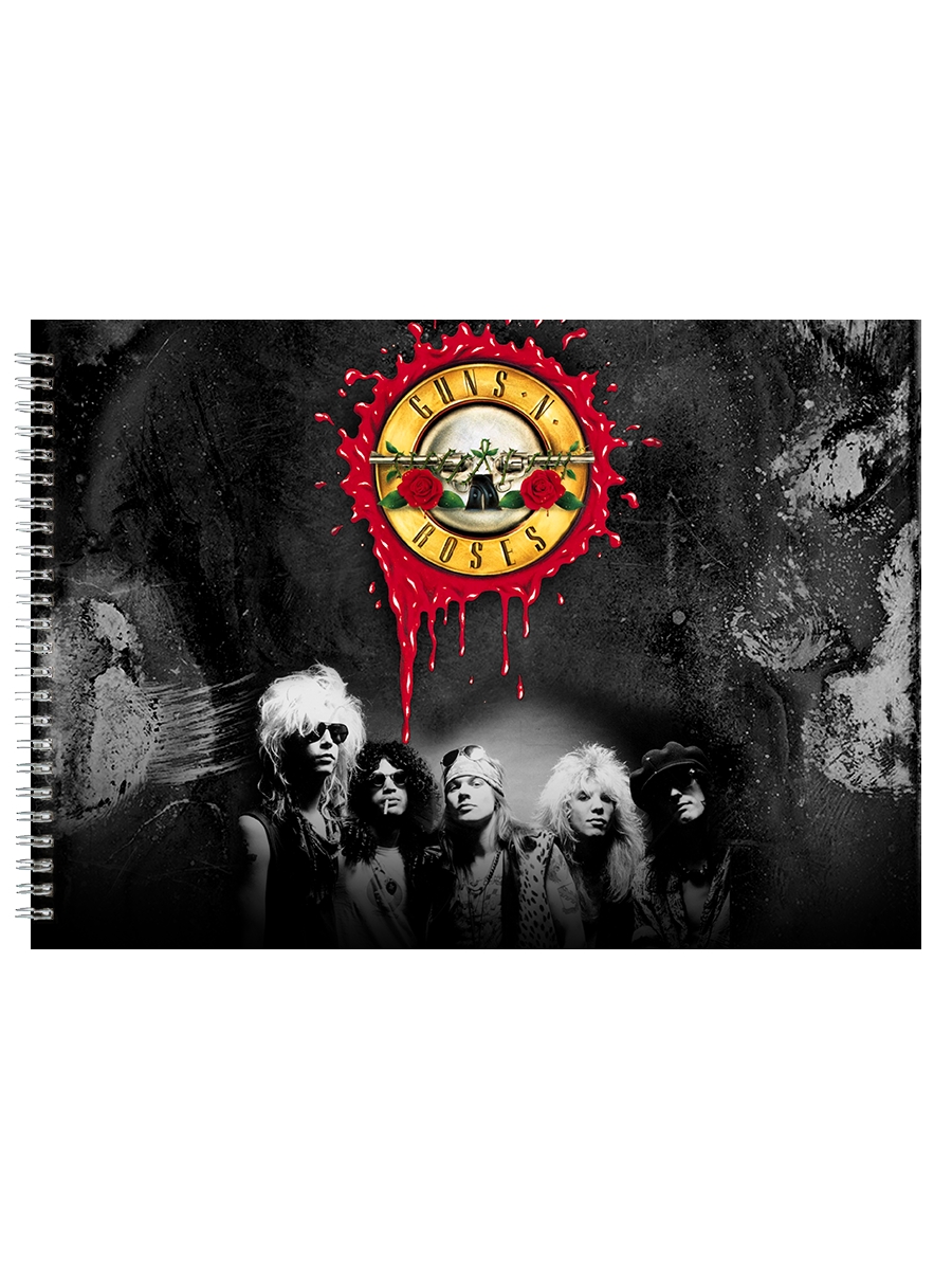 

Альбом для рисования DRABS Guns n Roses эмблема