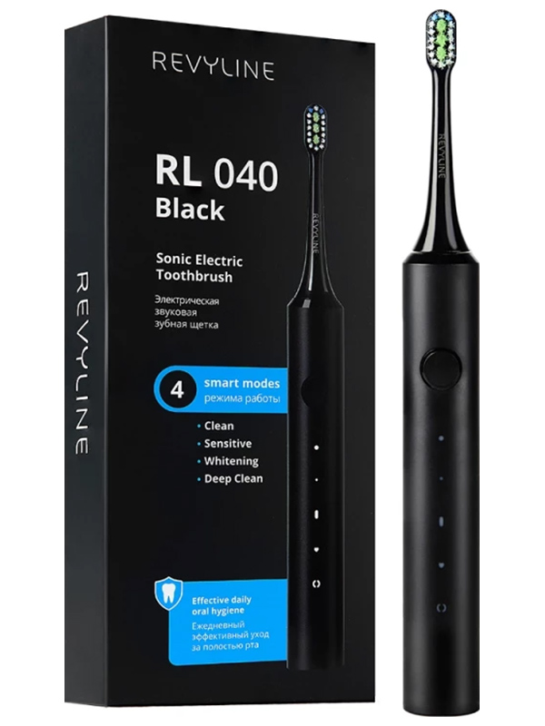 

Электрическая зубная щетка Revyline RL 040 черный, RL 040