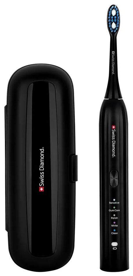 

Электрическая зубная щетка Swiss Diamond SD-STB54801W черный, SD-STB54801W