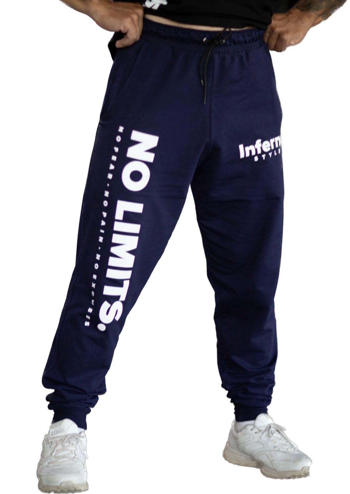 

Спортивные брюки мужские INFERNO style Б-001-002-12 синие 3XL, Синий, Б-001-002-12