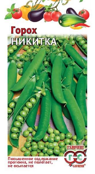 

Семена. Горох "Никитка (Ползунок)" (10 пакетов) (количество товаров в комплекте: 10)