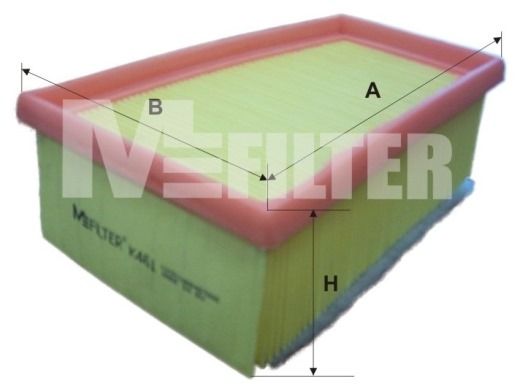 

Фильтр воздушный MFILTER k461, Фильтр воздушный MFILTER k461 MFILTER k461