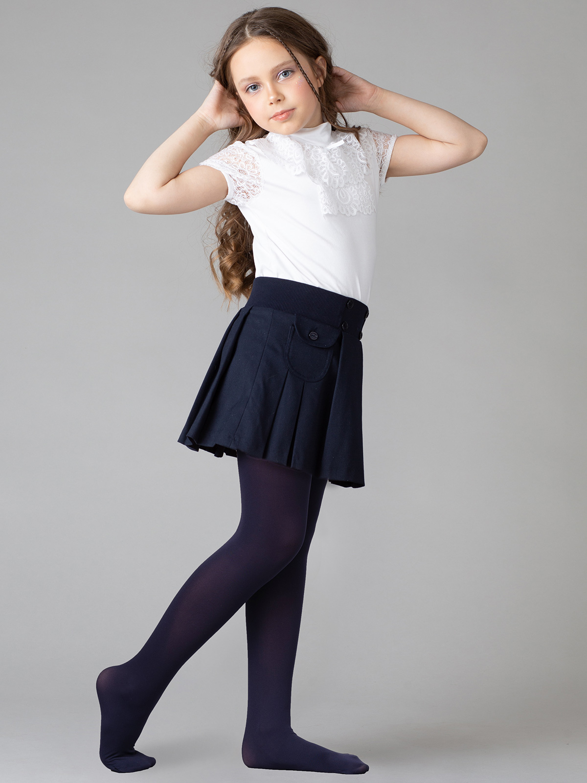 

Колготки детские Giulia BETTY 50, navy, 122-128, Синий, BETTY 50