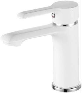 фото Смеситель для раковины esko sorrento white sr 26w