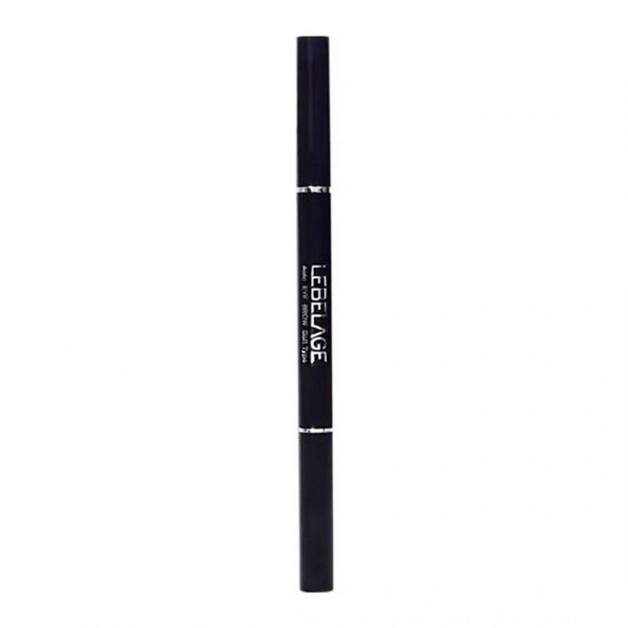 карандаш для глаз коричневый basic brown eye pencil Автоматический карандаш для бровей Lebelage Auto Eye Brow Soft Type Brown коричневый