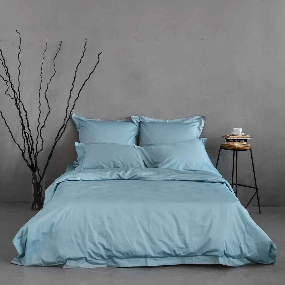 

Комплект постельного белья BELLEHOME Стефания Azure, 1, 5 спальный, 100% хлопок, сатин