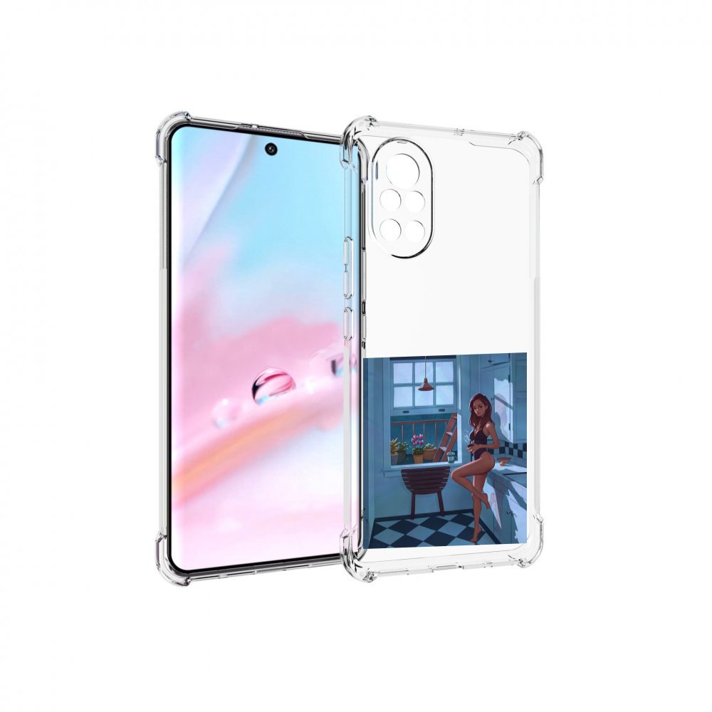 

Чехол MyPads девушка-на-кухне для Huawei Nova 8 (ANG-LX1), Прозрачный, Tocco