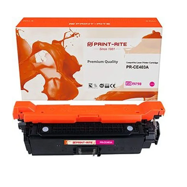 Картридж для лазерного принтера Print-Rite TFH599MPU1J (PR-CE403A) пурпурный, совместимый