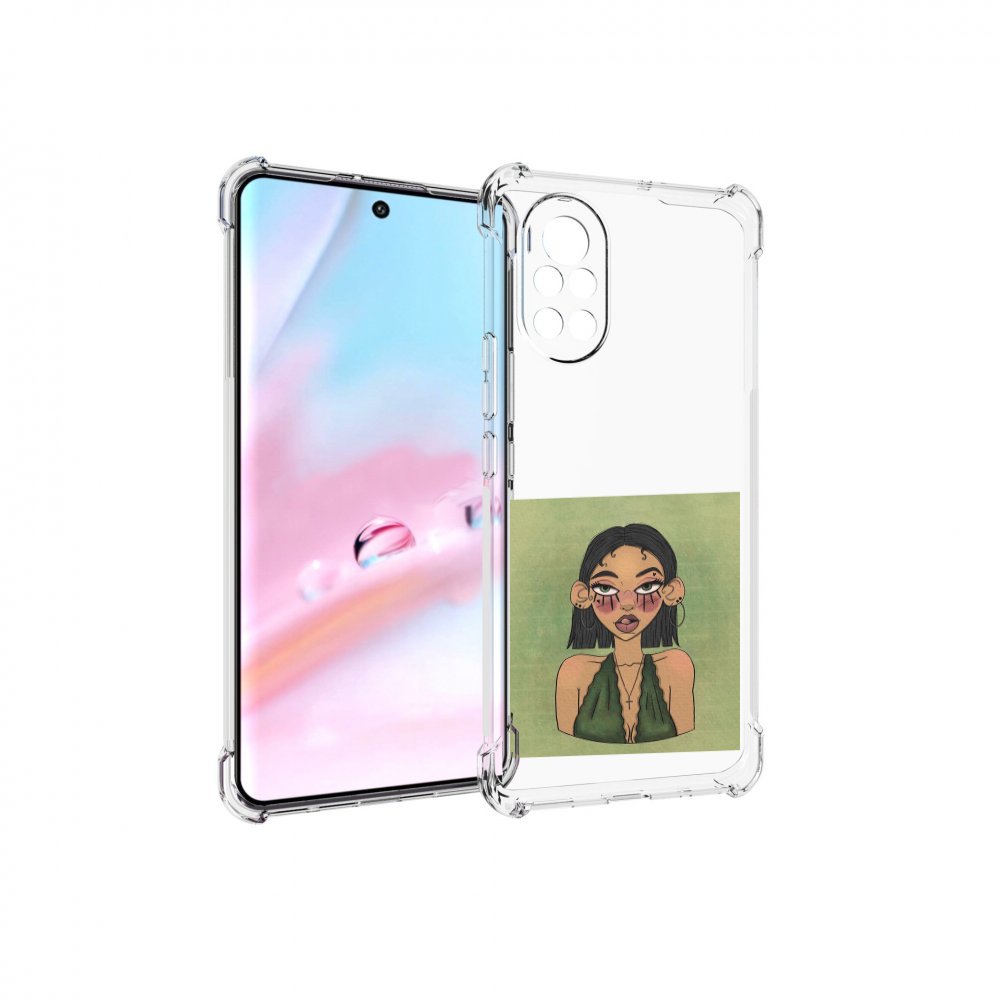 

Чехол MyPads девушка-с-каре-и-тату для Huawei Nova 8 (ANG-LX1), Прозрачный, Tocco