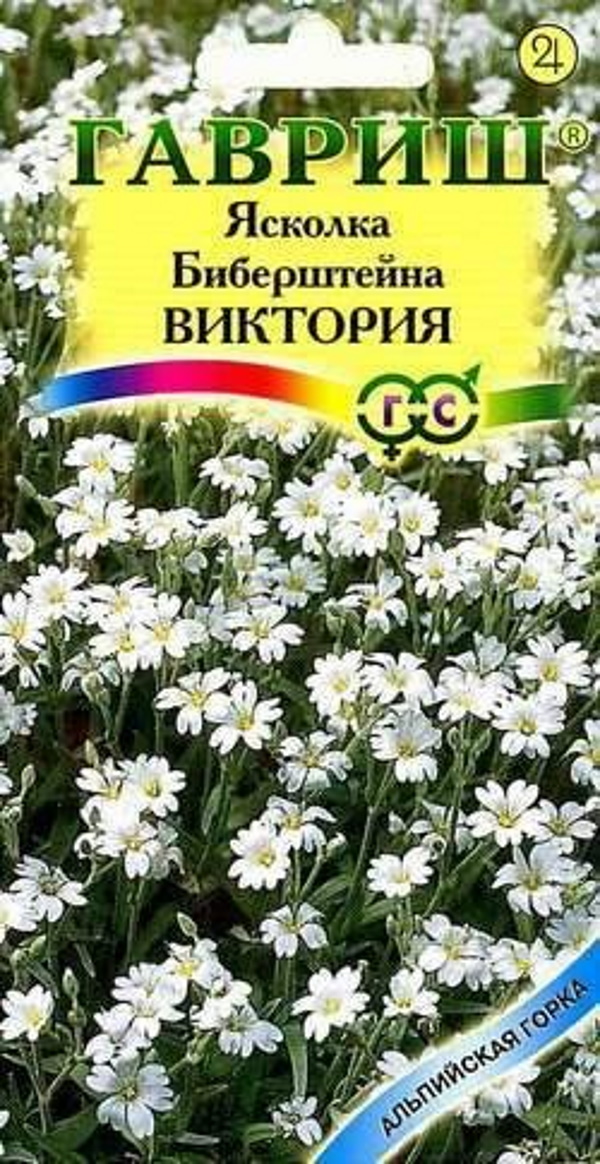 

Семена. Ясколка "Биберштейна Виктория" (10 пакетов по 0,05 г)