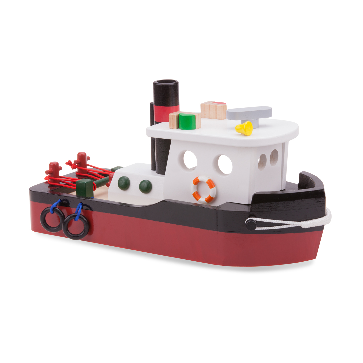 Деревянный буксир New Classic Toys 10905