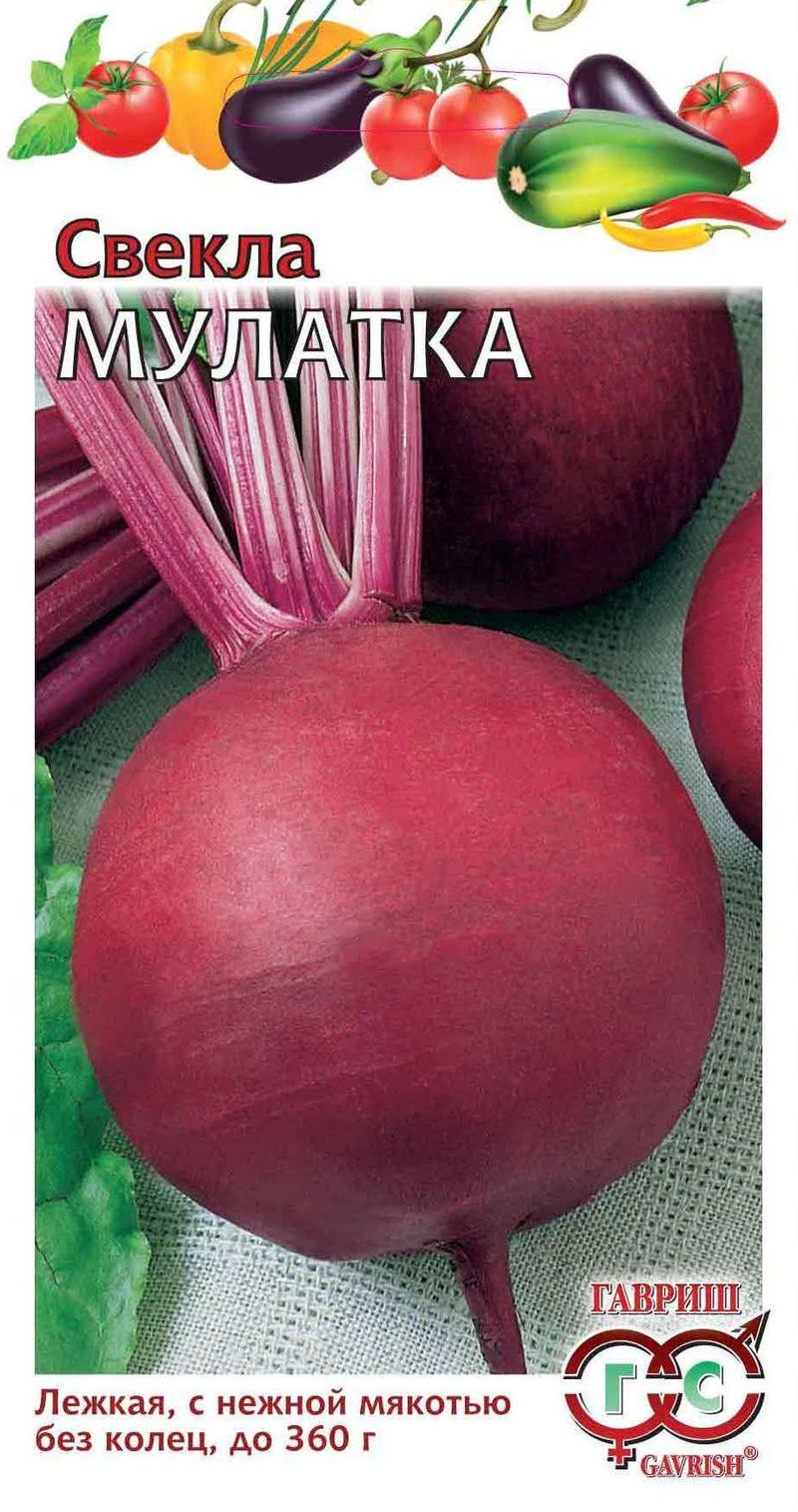 

Семена. Свекла Мулатка (10 пакетов по 2,0 г) Н11 (количество товаров в комплекте: 10)