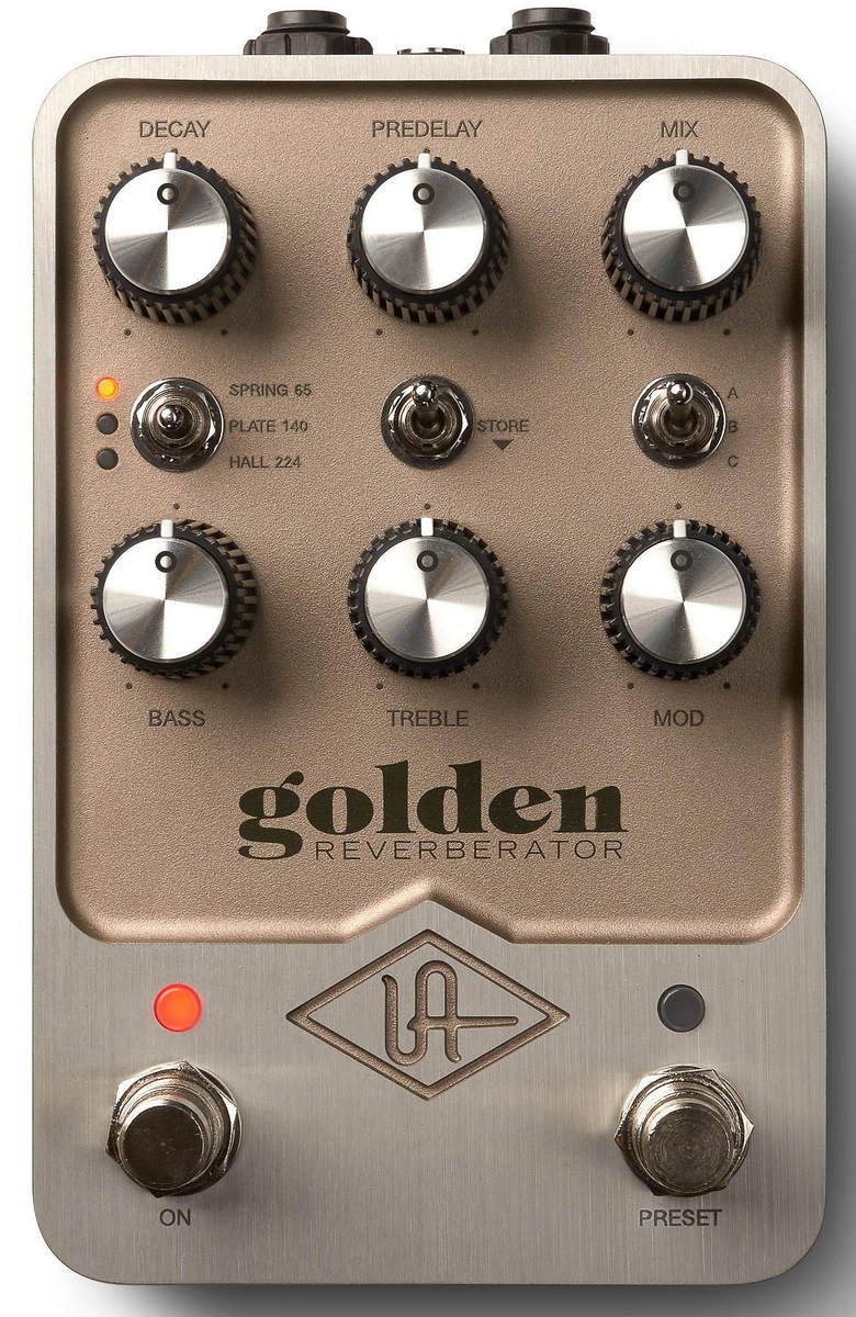 фото Процессор эффектов universal audio golden reverberator