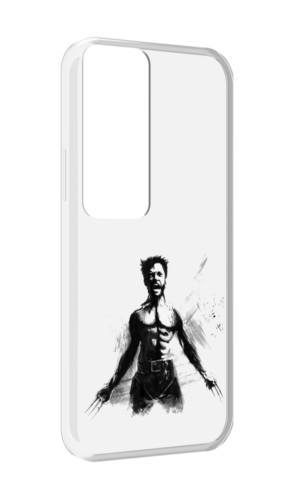

Чехол MyPads росомаха для Tecno Pova Neo 2, Прозрачный, Tocco
