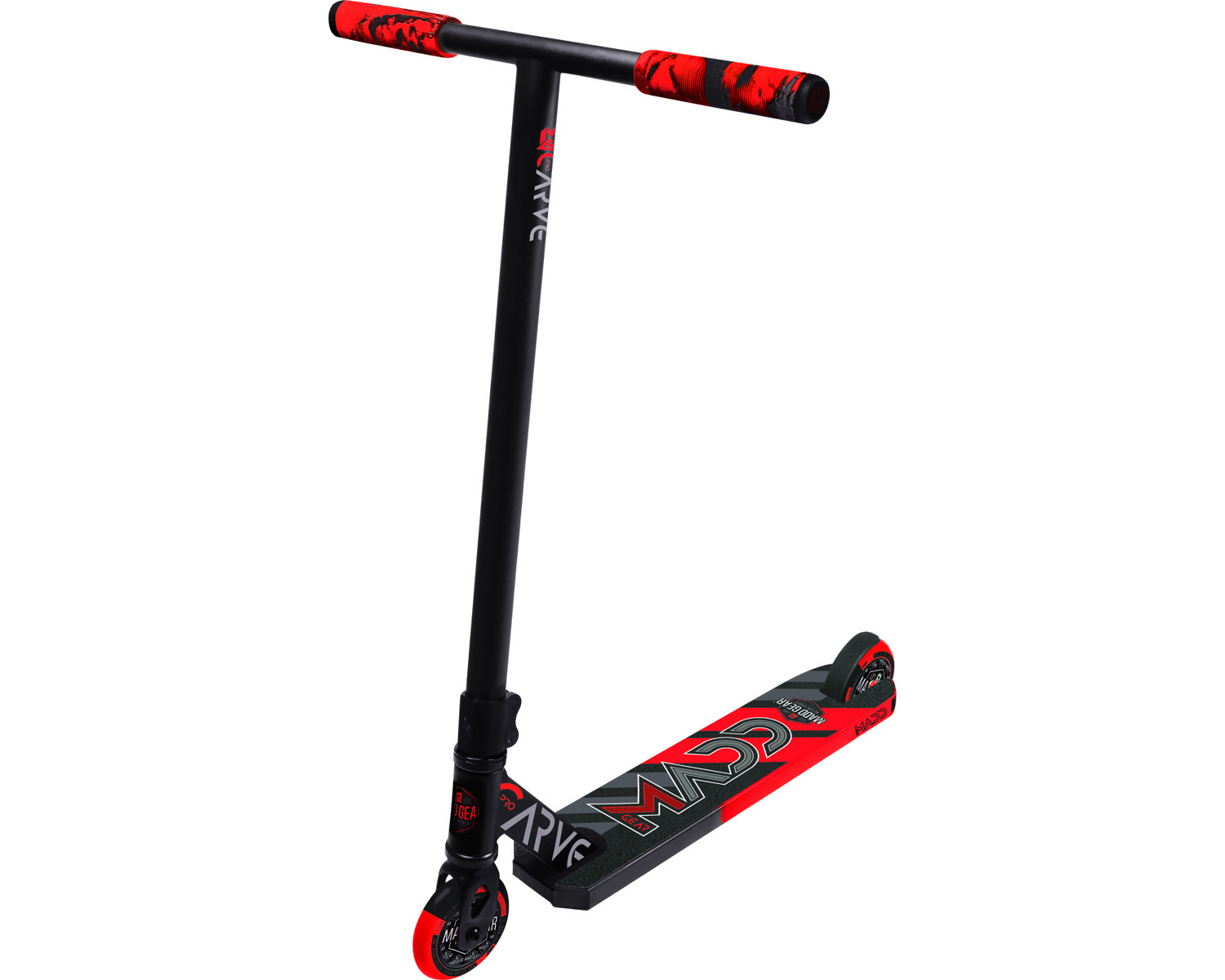 фото Трюковый самокат mgp madd gear carve pro-x scooter красный 1643884